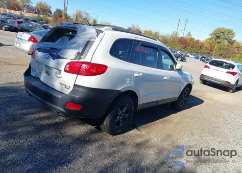 2007 Hyundai Santa Fe Gls z USA, uszkodzony, nr VIN 5NMSG73D17H033983